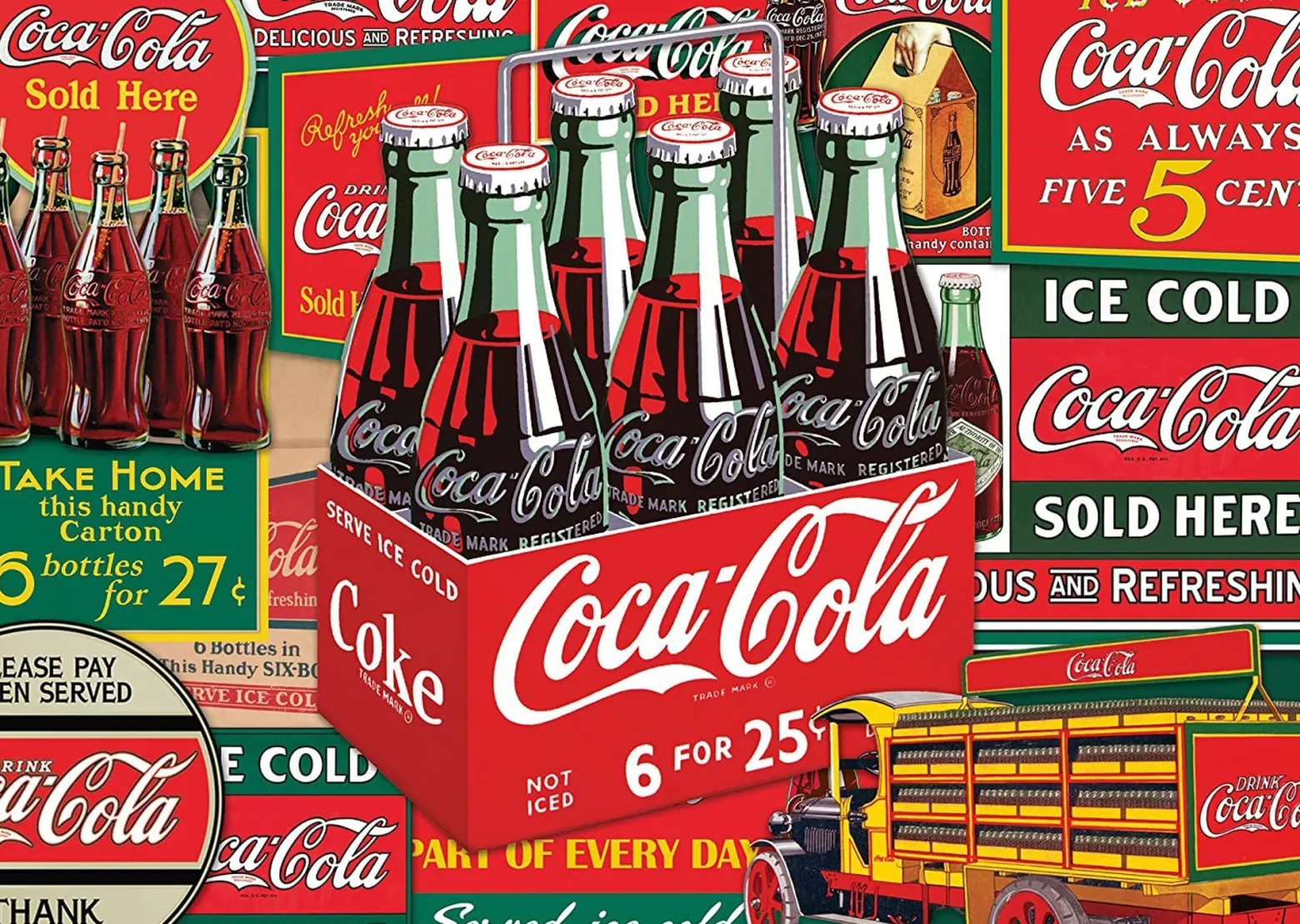 PQ Puzzle 1000 el. COCA-COLA Tradycja