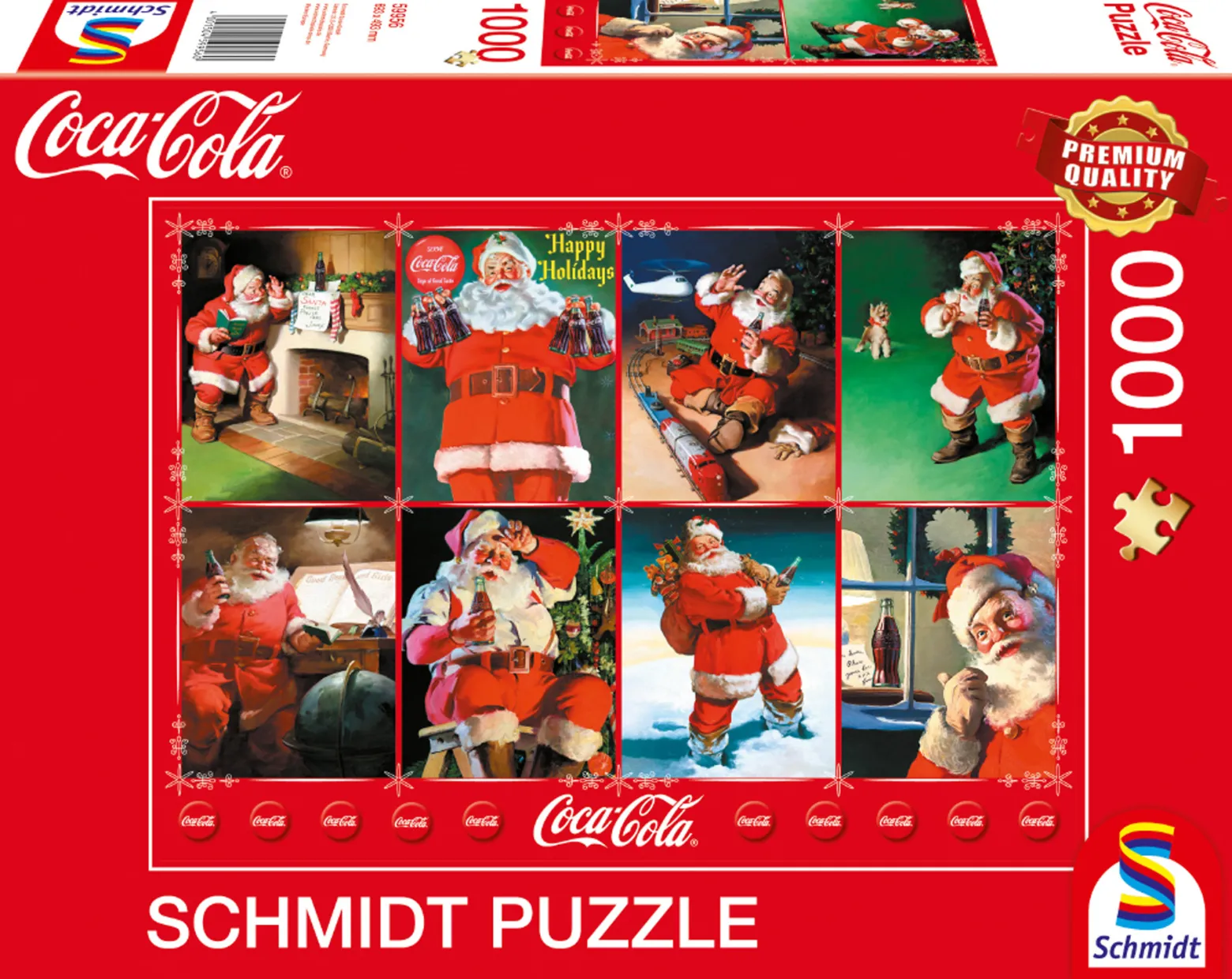 PQ Puzzle 1000 el. COCA-COLA Święty Mikołaj