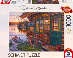 PQ Puzzle 1000 el. DARREL BUSH Domek nad jeziorem