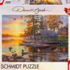PQ Puzzle 1000 el. DARREL BUSH Przystań kajakowa