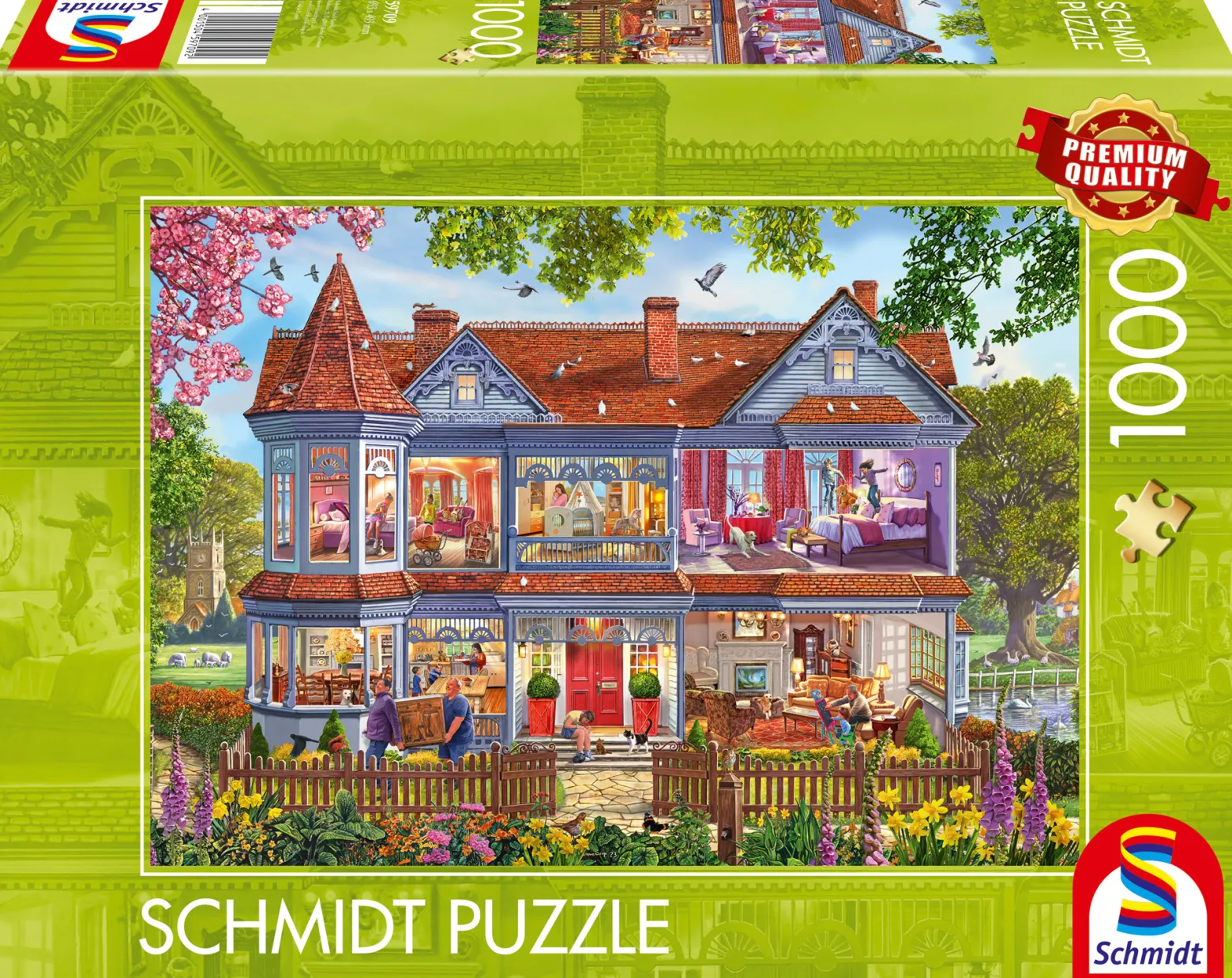 PQ Puzzle 1000 el. Dom rodzinny