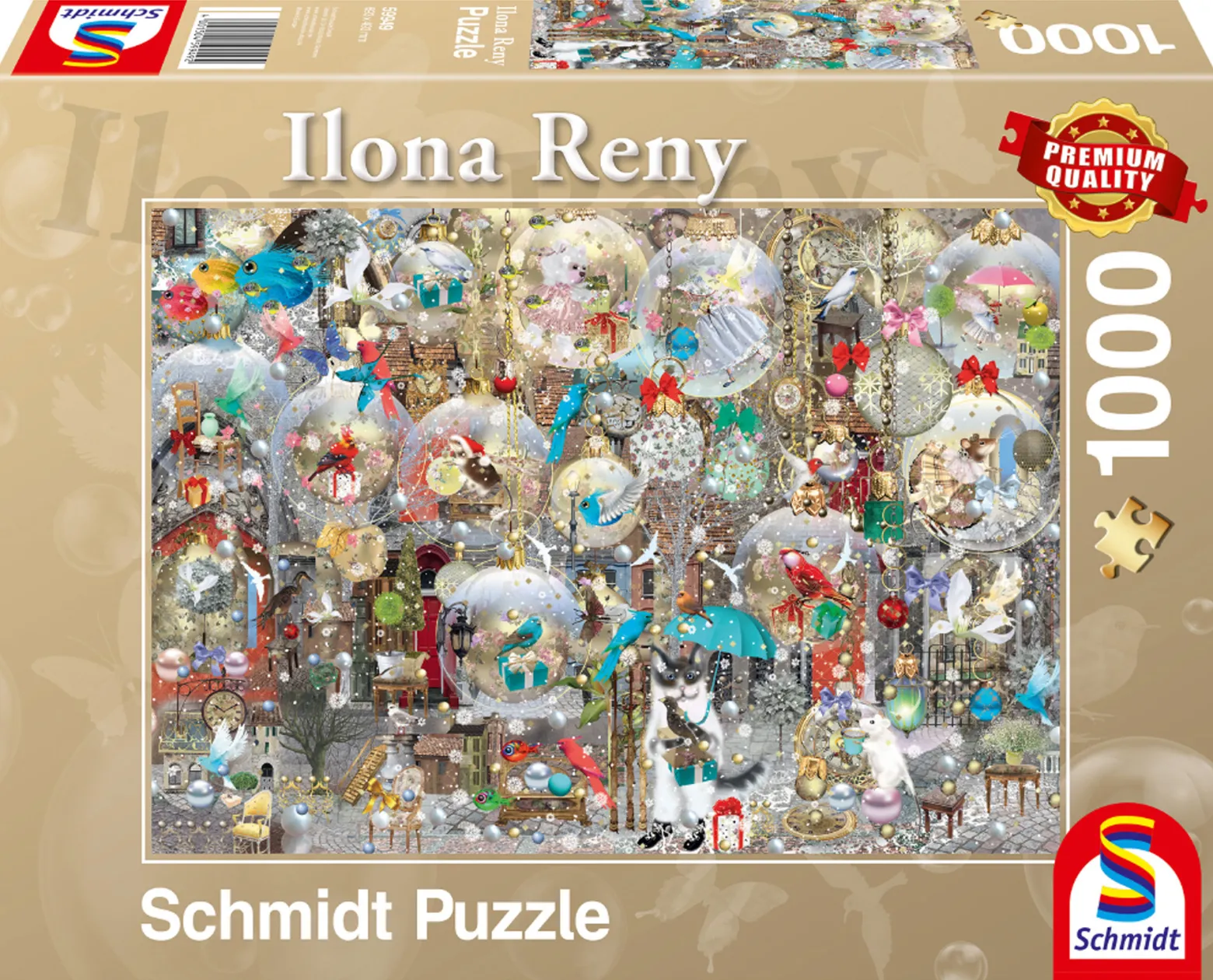 PQ Puzzle 1000 el. ILONA RENY Dekorowanie marzeniami