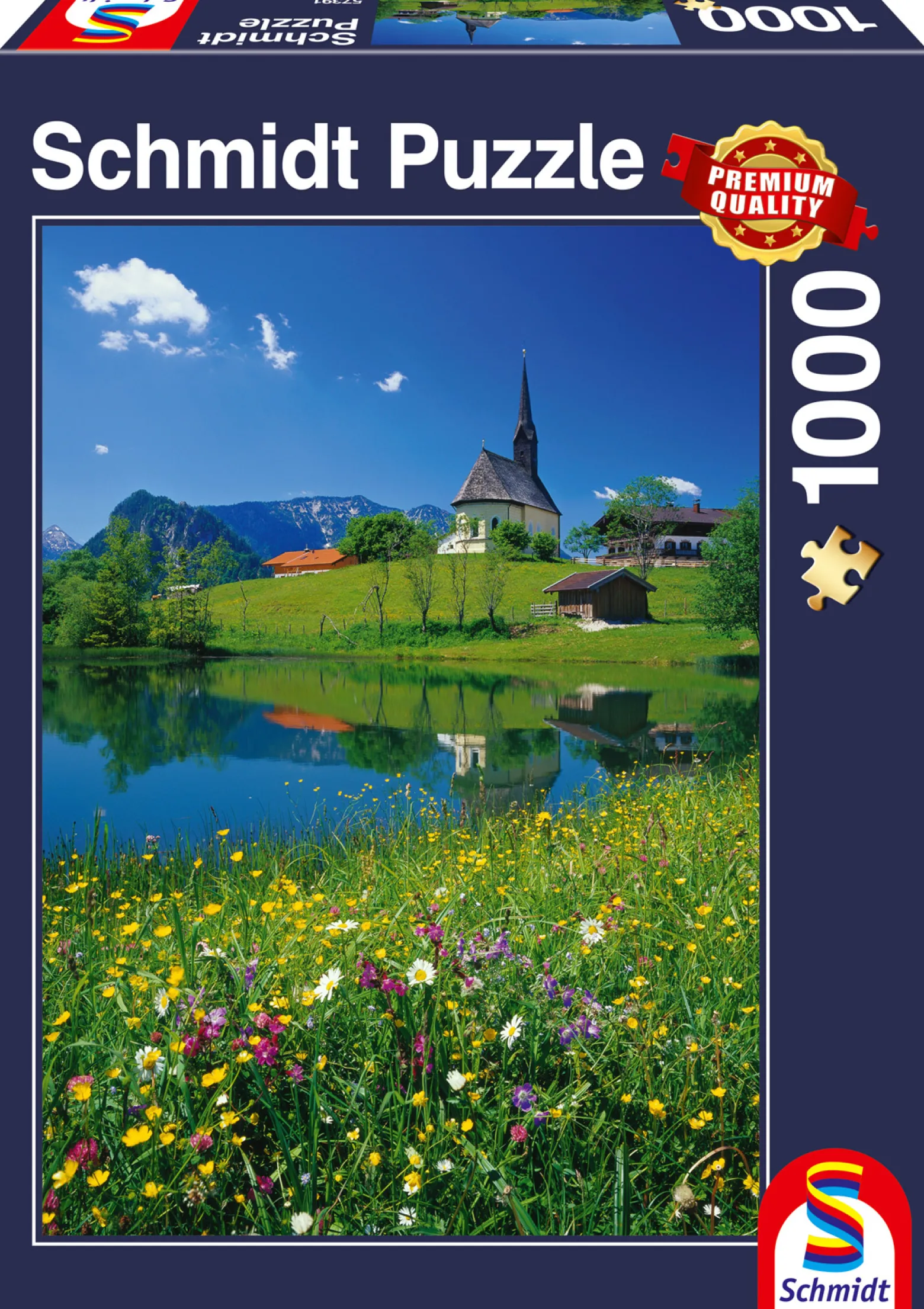 PQ Puzzle 1000 el. Inzell / Bawaria / Niemcy