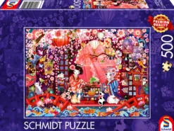PQ Puzzle 500 el. Japońska ceremonia picia herbaty