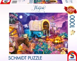 PQ Puzzle 1000 el. JEFF HAYNIE Biwak na Dzikim Zachodzie