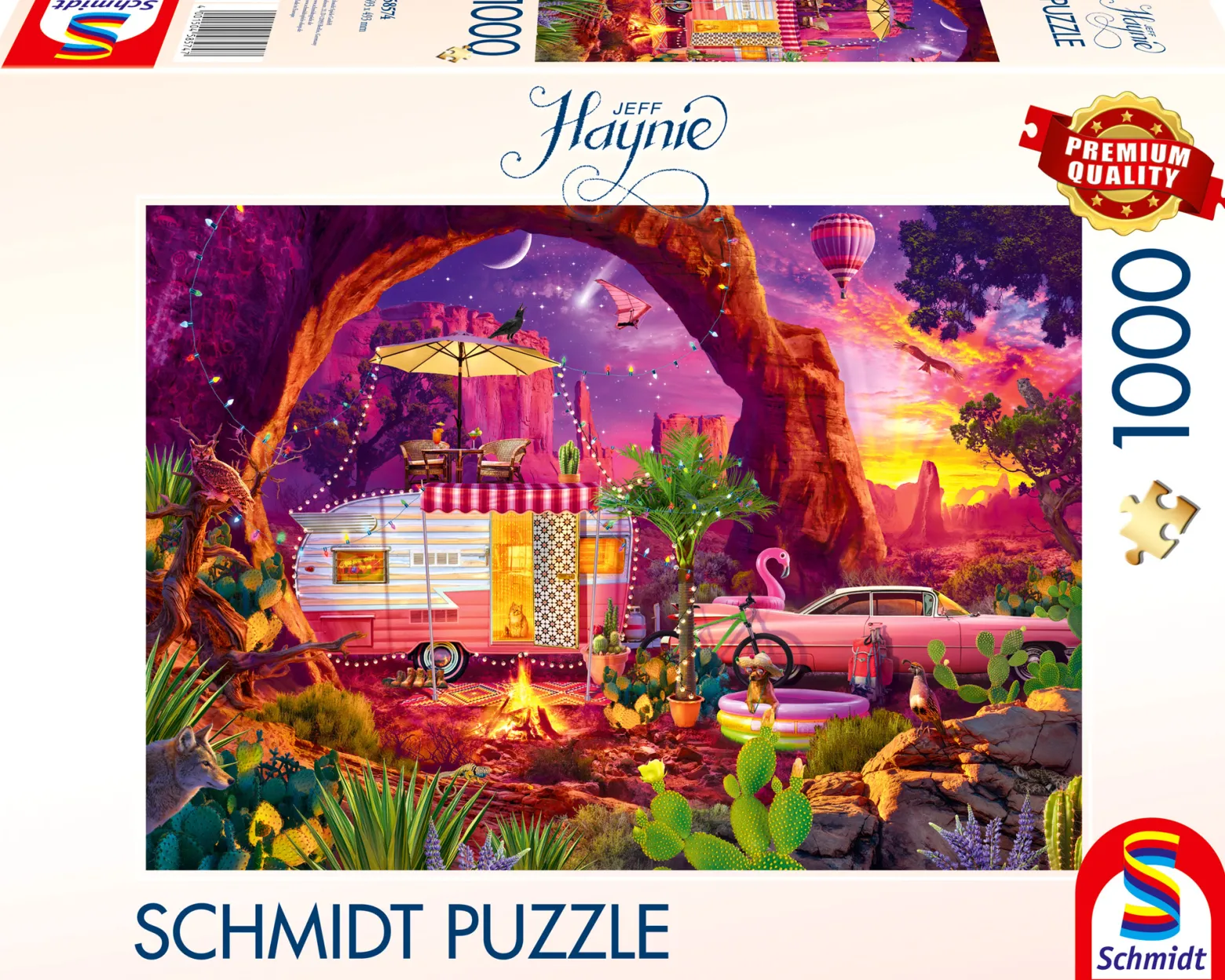 PQ Puzzle 1000 el. JEFF HAYNIE Przystanek na pustyni