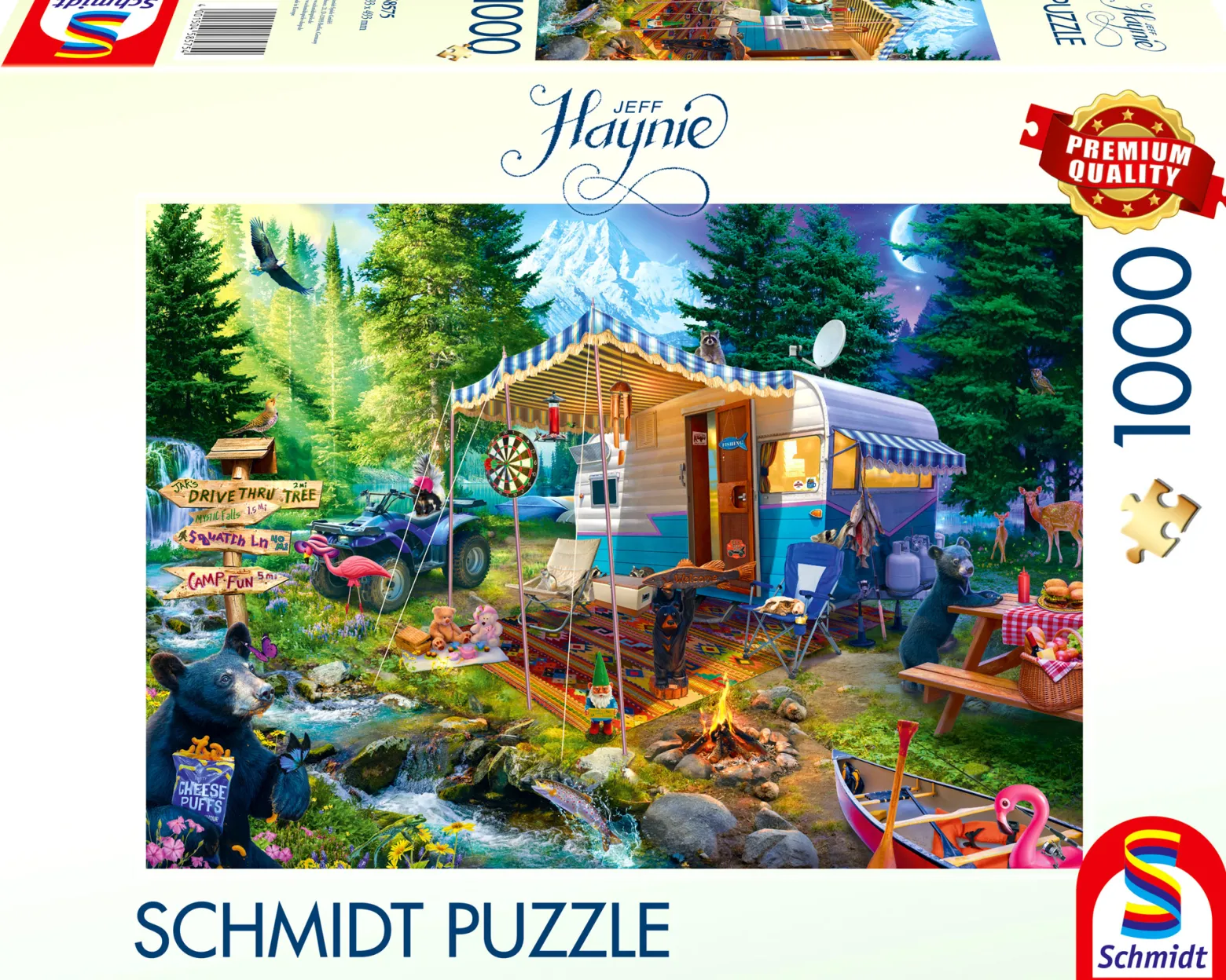 PQ Puzzle 1000 el. JEFF HAYNIE Wypad w góry