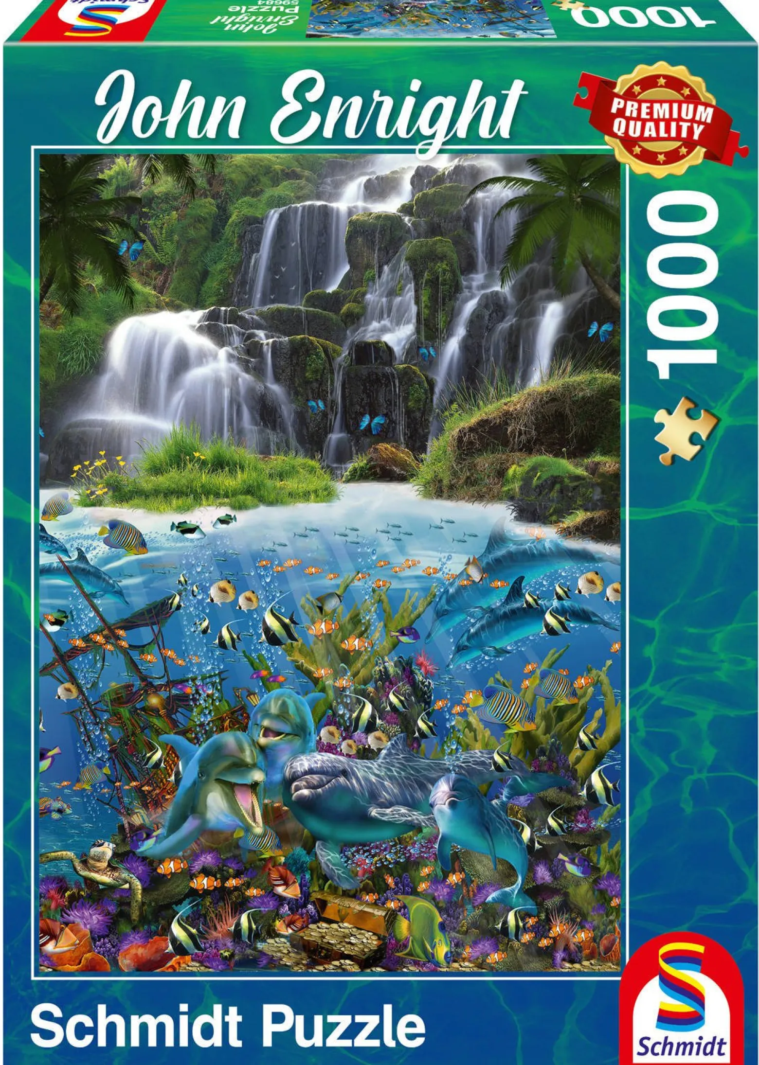 PQ Puzzle 1000 el. JOHN ENRIGHT Wodospad