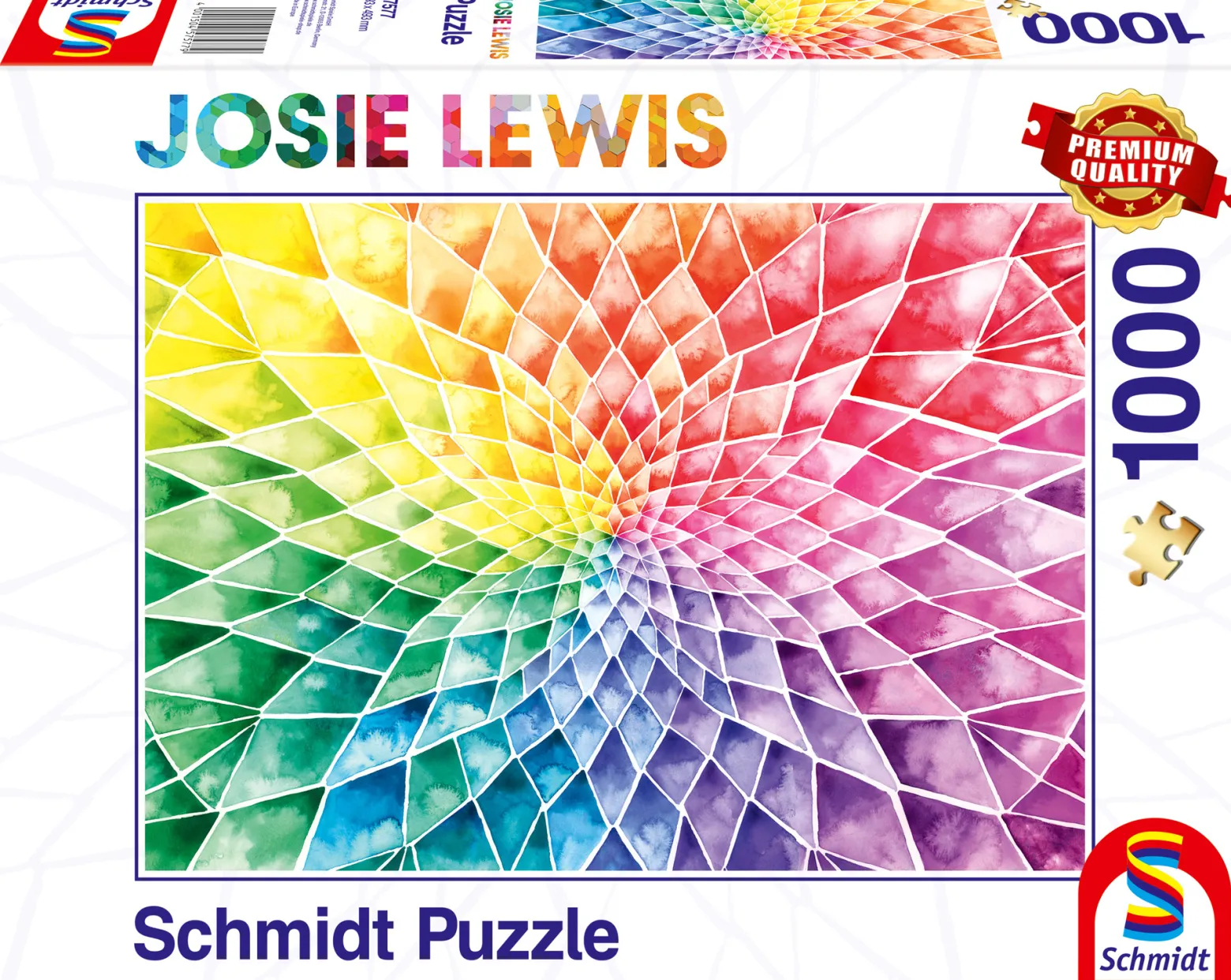 PQ Puzzle 1000 el. JOSIE LEWIS Kolorowy kwiat