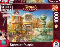 PQ Puzzle 1000 el. JUNE'S JOURNEY (Secret Puzzle) Rodzinny dom na Wyspie Orchidei