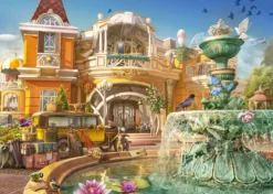 PQ Puzzle 1000 el. JUNE'S JOURNEY (Secret Puzzle) Rodzinny dom na Wyspie Orchidei