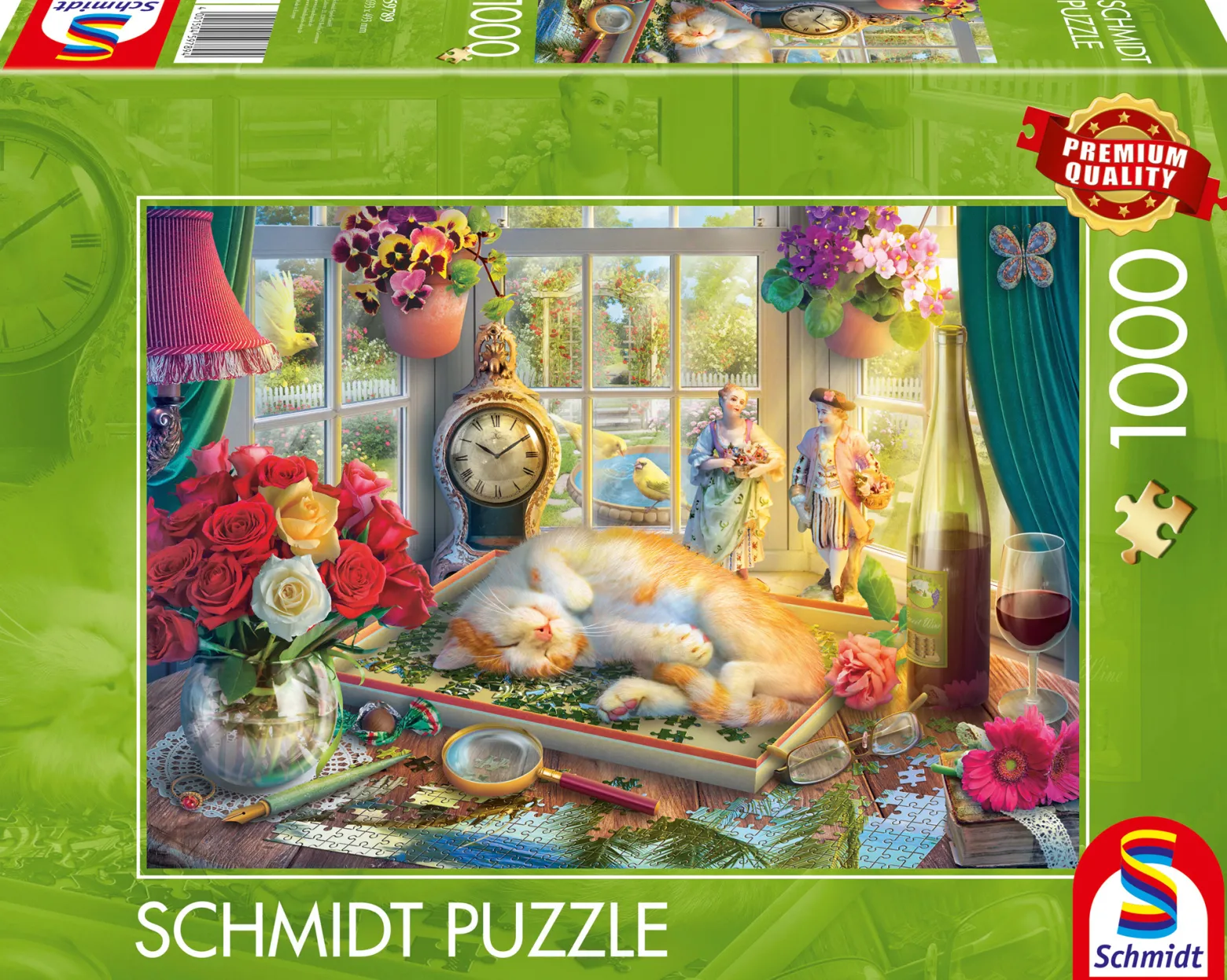 PQ Puzzle 1000 el. Kocia drzemka