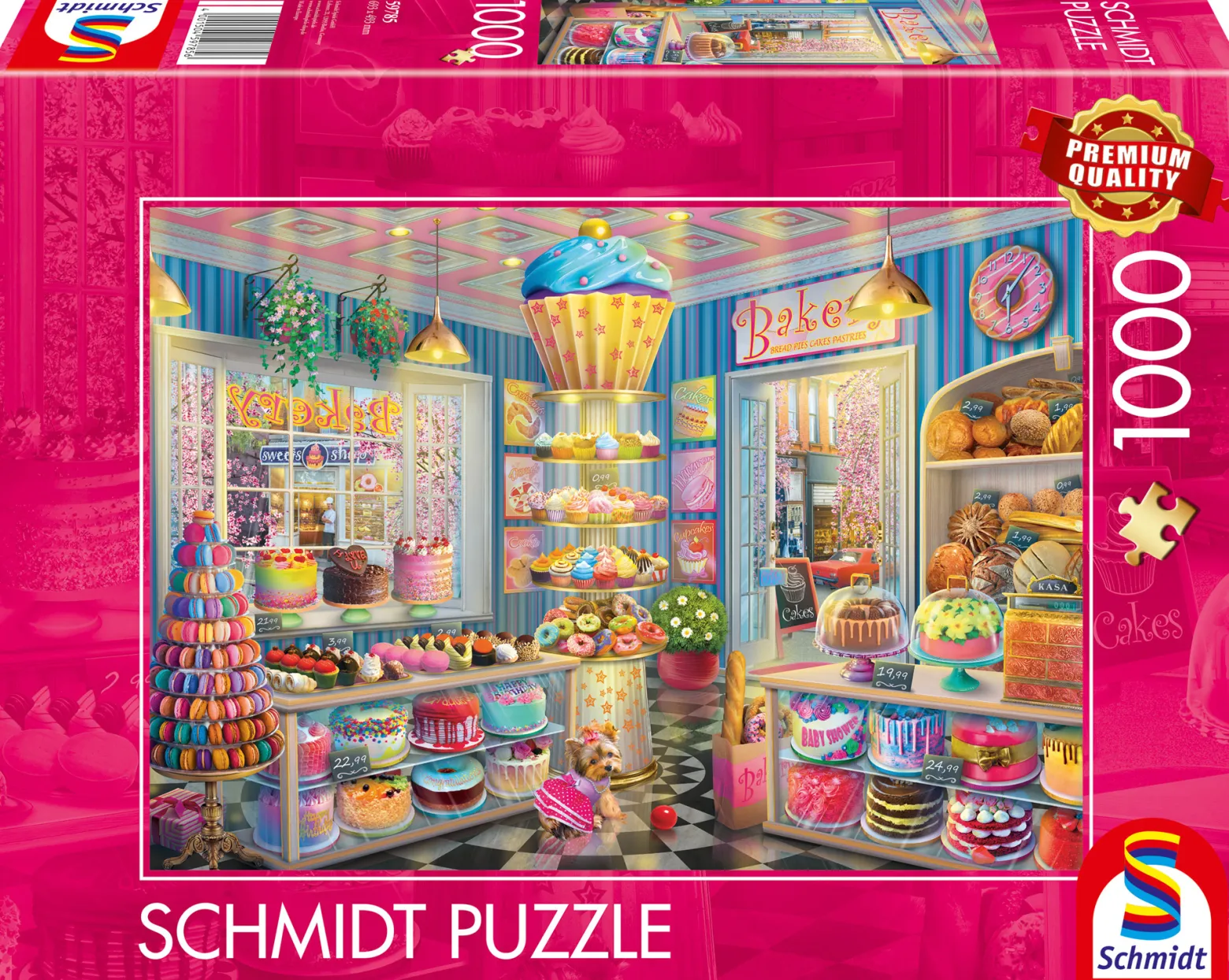 PQ Puzzle 1000 el. Kolorowa cukiernia