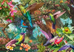 PQ Puzzle 1000 el. Kolorowe kolibry