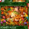 PQ Puzzle 1000 el. Kwiaty, futro i pióra