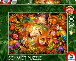 PQ Puzzle 1000 el. Kwiaty, futro i pióra