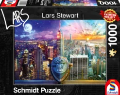 PQ Puzzle 1000 el. LARS STEWART Nowy Jork (Dzień / Noc)