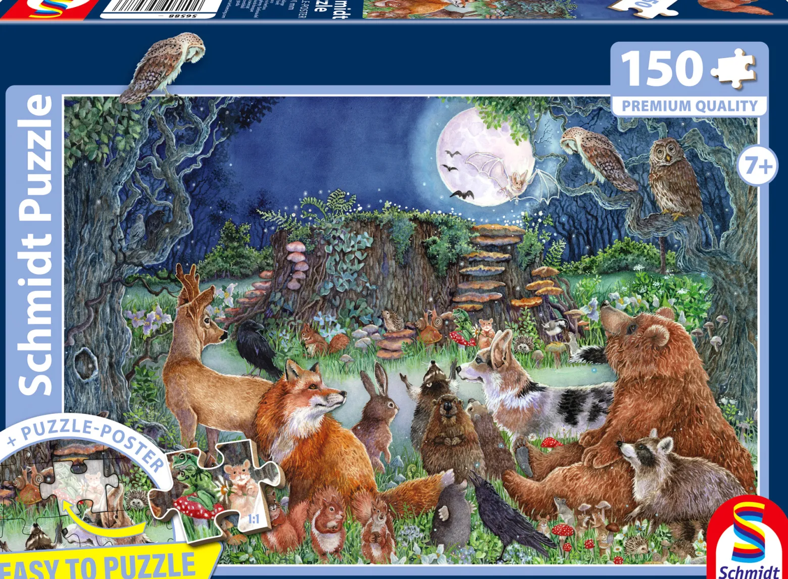 PQ Puzzle 150 el. Leśna symfonia