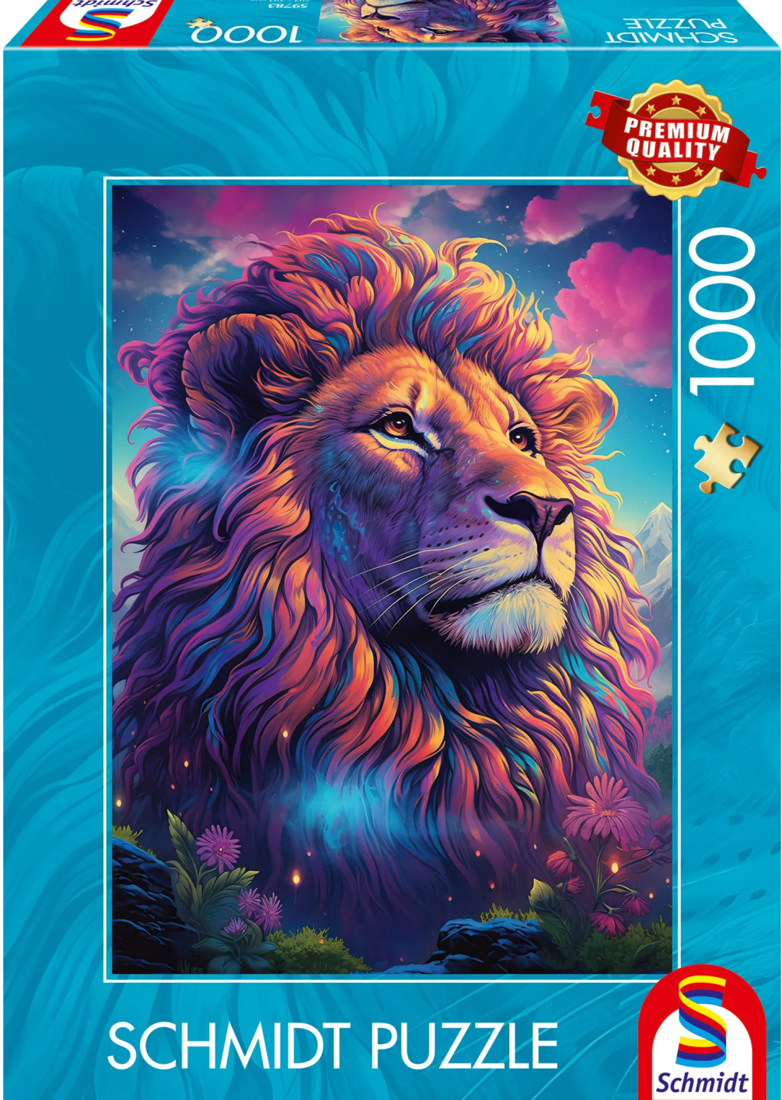 PQ Puzzle 1000 el. Majestatyczny lew