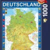 PQ Puzzle 1000 el. Mapa Niemiec