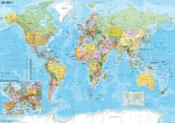 PQ Puzzle 1500 el. Mapa świata
