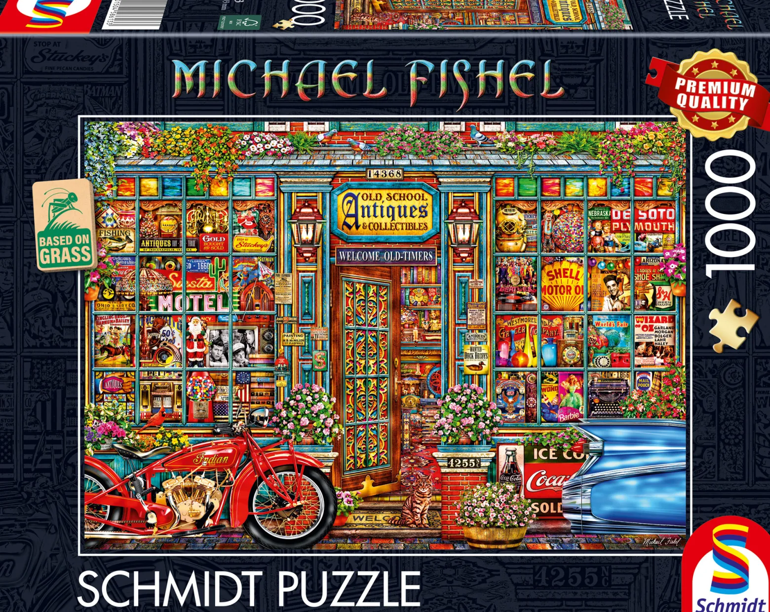 PQ Puzzle 1000 el. MICHAEL FISHEL Skarby minionej epoki