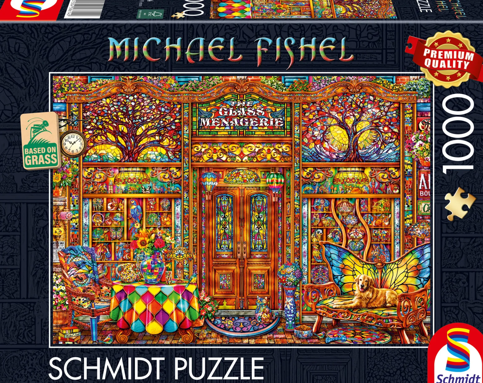 PQ Puzzle 1000 el. MICHAEL FISHEL Szklana menażeria