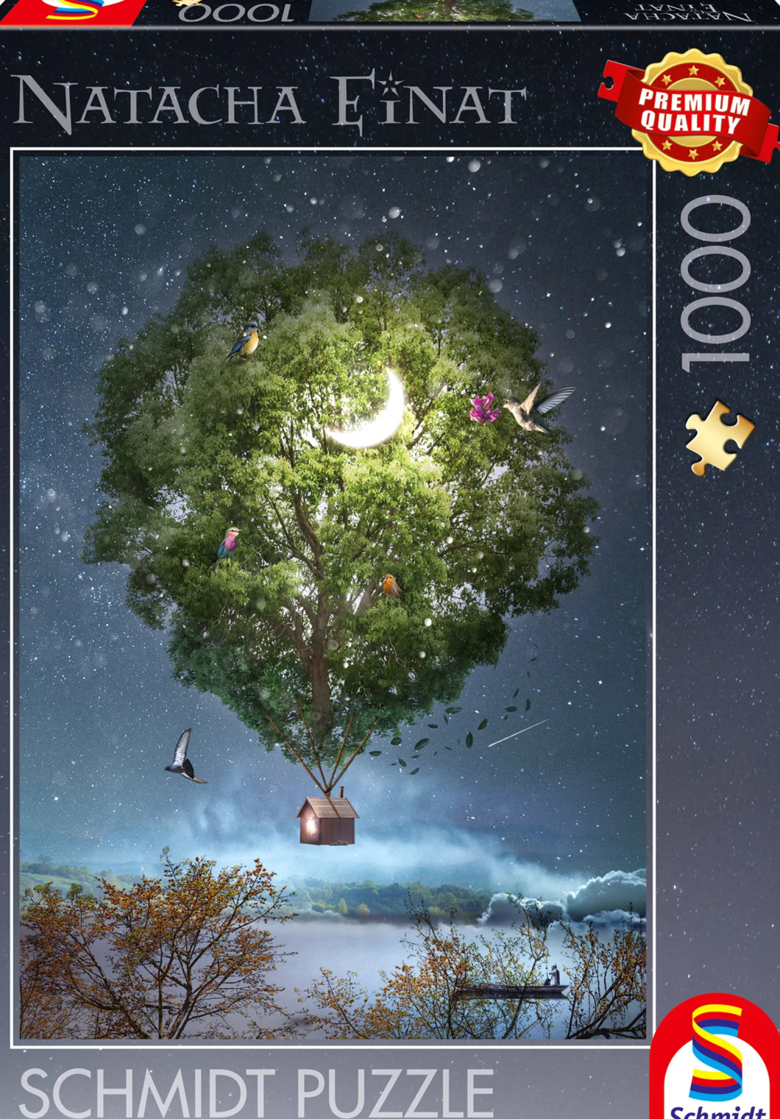 PQ Puzzle 1000 el. NATACHA EINAT Ku niebu