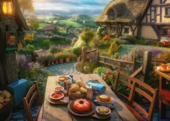 PQ Puzzle 1000 el. Śniadanie na świeżym powietrzu
