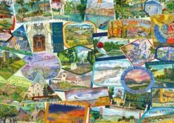 PQ Puzzle 1000 el. Pamiątki z podróży