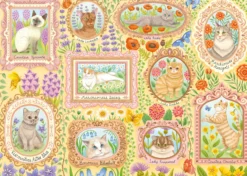 PQ Puzzle 1000 el. Portrety kociej socjety