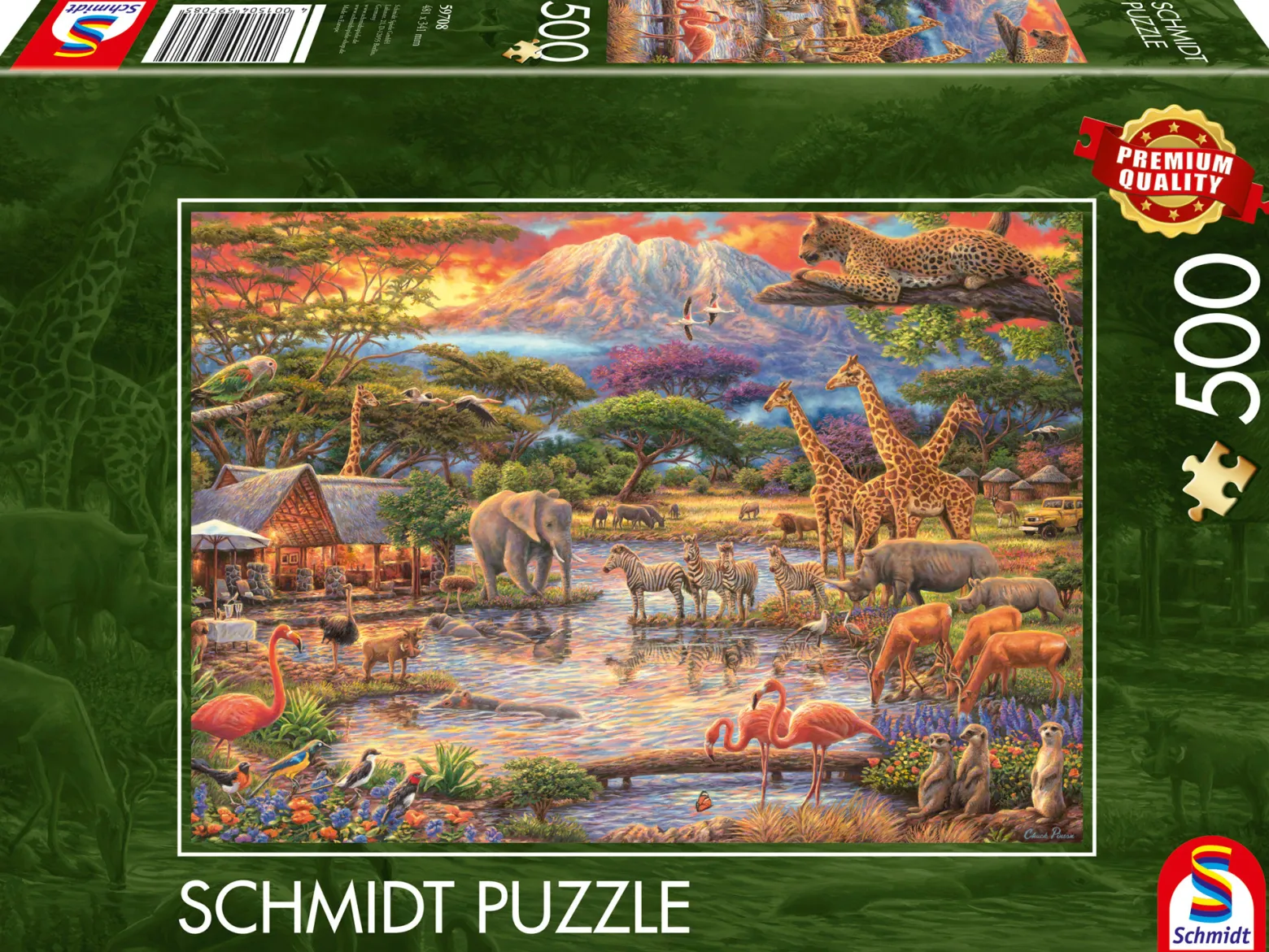 PQ Puzzle 500 el. Raj pod Kilimandżaro