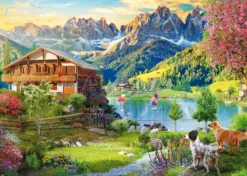 PQ Puzzle 1000 el. Relaks w Dolomitach