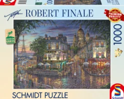 PQ Puzzle 1000 el. ROBERT FINALE Dzielnica Montmartre / Paryż / Francja
