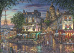 PQ Puzzle 1000 el. ROBERT FINALE Dzielnica Montmartre / Paryż / Francja