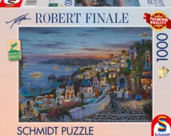 PQ Puzzle 1000 el. ROBERT FINALE Zachód słońca na Santorini / Grecja