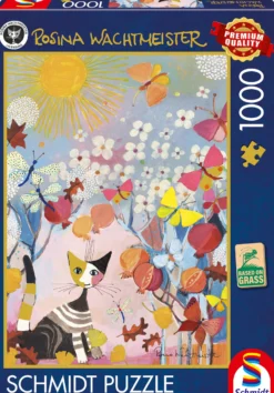 PQ Puzzle 1000 el. ROSINA WACHTMEISTER Kotek w paski