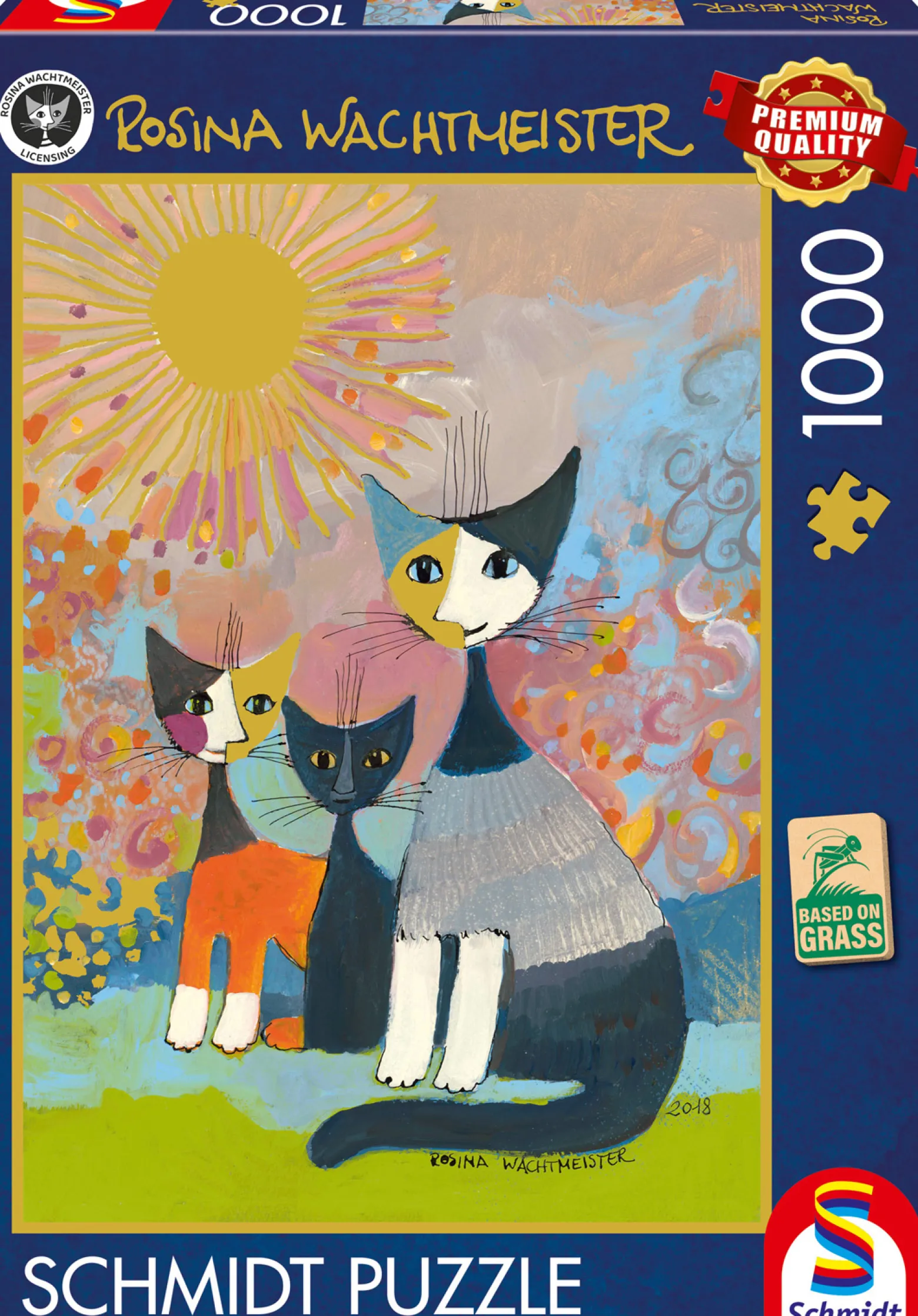 PQ Puzzle 1000 el. ROSINA WACHTMEISTER Pod złotym słońcem