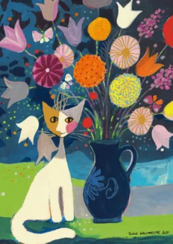 PQ Puzzle 1000 el. ROSINA WACHTMEISTER Biały kot
