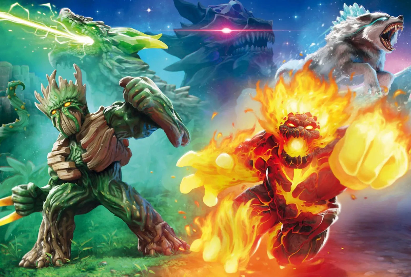 PQ Puzzle 200 el. SCHLEICH / ELDRADOR Wojna światów + figurka