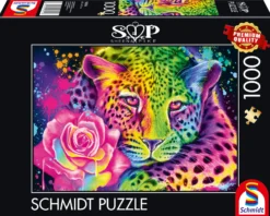 PQ Puzzle 1000 el. SHEENA PIKE Kolorowy lampart