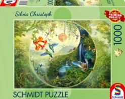 PQ Puzzle 1000 el. SILVIA CHRISTOPH W lesie kolibrów (Yin & Yang)