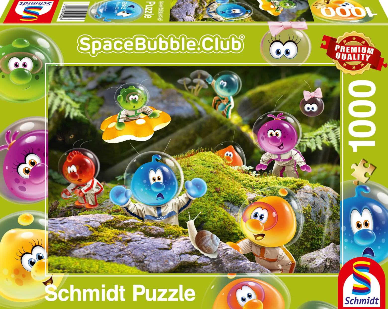 PQ Puzzle 1000 el. SPACEBUBBLE Lądowanie w lesie