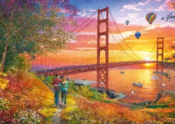 PQ Puzzle 2000 el. Spacer w pobliżu mostu Golden Gate / San Francisco