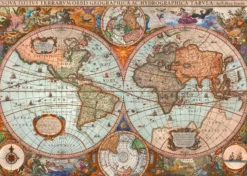 PQ Puzzle 3000 el. Starożytna mapa świata