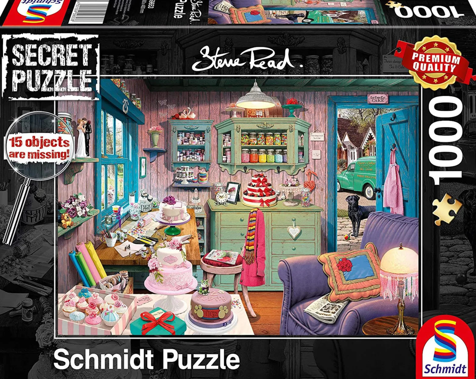 PQ Puzzle 1000 el. STEVE READ (Secret Puzzle) Pokój babci
