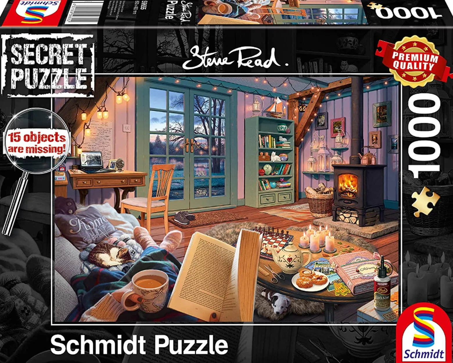 PQ Puzzle 1000 el. STEVE READ (Secret Puzzle) Przerwa urlopowa