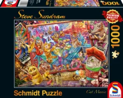 PQ Puzzle 1000 el. STEVE SUNDRAM Muzykalne koty (Cat Mania)