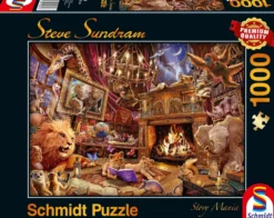 PQ Puzzle 1000 el. STEVE SUNDRAM Zwierzaki czytają książki (Story Mania)
