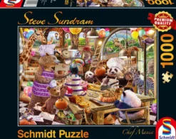 PQ Puzzle 1000 el. STEVE SUNDRAM Zwierzaki w kuchni (Chef Mania)